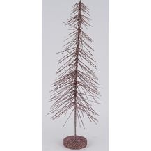 Bild für Weihnachtsbaum DRAHT DH 12x35 cm rot