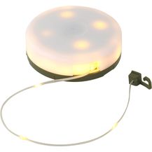 Bild für KYNAST LED Akku Campinglampe mit Lichterkette warmweiß & bunt ausrollbar