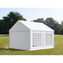 Bild für TOOLPORT Party-Zelt Festzelt 3x4 m feuersicher Garten-Pavillon -Zelt PVC Plane 750 N in weiß Wasserdicht