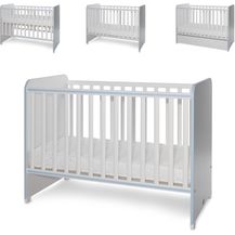 Bild für Lorelli Babybett Sweet Dream 124 x 68 x 95 cm Unterbettrahmen mit zwei Ebenen blau