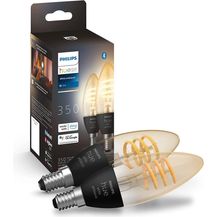Bild für Philips Hue LED Kerze E14 White Ambiance 4,9W 2er Set EEK G
