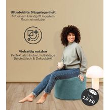 Bild für mokebo Pouf Der Ruhepouf (aus Webstoff)