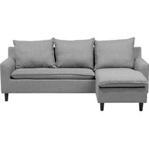 Bild für Ecksofa Polsterbezug hellgrau ELVENES