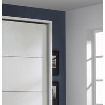 Bild für Passepartoutrahmen Rahmen Zubehör für Kleiderschrank 200cm weiß Hochglanz