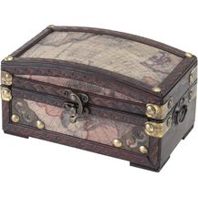 Bild für HMF Schatzkiste Handgefertigte Schmuckschatulle aus Holz