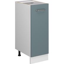 Bild für Apothekerschrank R-Line Blau-Grau 30 cm ohne Arbeitsplatte Vicco