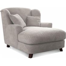 Bild für Cavadore XXL-Sessel Assado / Großer Polstersessel mit Holzfüßen und großer Sitzfläche / Inkl. 2 Zierkissen / 109 x 104 x 145 / Webstoff Creme
