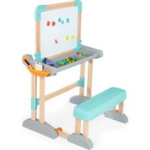 Bild für Smoby Smoby Wooden Table Blackboard 2in1 Magnetic Chalk
