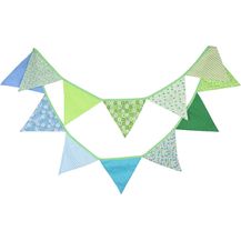 Bild für G2PLUS Doppelseitige Wimpelkette aus Stoff