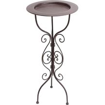 Bild für Dekoleidenschaft Beistelltisch "Country-Style" Ständer aus Metall