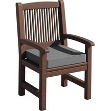 Bild für sunnypillow Bankauflage Stuhlkissen mit abnehmbarem Bezug Bankkissen Bankpolster Polsterauflage Auflage für Gartenbank (60 x 60 x 5 cm, Grau)