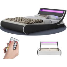 Bild für Juskys 'Valencia' Polsterbett mit LED-Beleuchtung