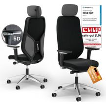 Bild für Ergotopia® MasterBack Executive ergonomischer Bürostuhl mit 3D Neigungsmechanik