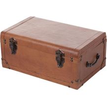 Bild für Dekoria Ledertruhe Sirin 46x30x20cm