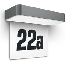 Bild für Steinel LED-Hausnummernleuchte XSolar SOL-O HN Solarleuchte inkl. Hausnummernbogen