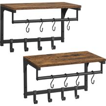 Bild für Vasagle Wandgarderobe 2er Set