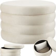 Bild für tectake Sitzhocker Schminkhocker Altu XL