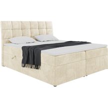 Bild für MEBLINI Boxspringbett DRAGO 160x200 cm mit Bettkasten