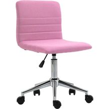 Bild für SVITA LINUS Schreibtischstuhl Kinder Drehstuhl Stoffbezug Pink