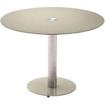 Bild für Esstisch Falko Glas rund 100 cm Durchmesser