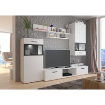 Bild für Wohnwand Blues Weiß matt