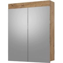 Bild für Badspiegelschrank Luna Eiche Wotan 60 x 77 cm Vicco