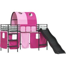 Bild für vidaXL Loft-Bettenrahmen für Kinder mit Vorhängen