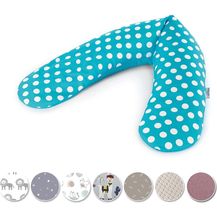 Bild für THERALINE 'Indie Dots' Stillkissen petrol