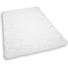 Bild für Microfaser Bettenset Decke 135x200 cm + 80x80 cm Kissen 1000g & 800g Waschbar mit Rhombussteppung Ganzjahresdecke