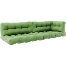 Bild für VICCO 5er Palettenkissen Set Sitzkissen Rückenkissen Palettenmöbel Flocke -Grün