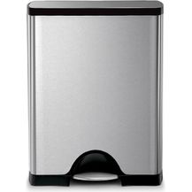 Bild für Simplehuman 50L rechteckiger Treteimer