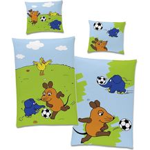 Bild für Bettwäsche 'Die Sendung mit der Maus Fuball-Turnier' Linon / Renforce