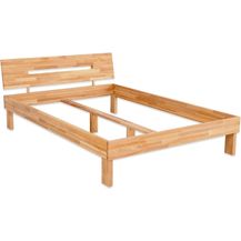 Bild für Bubema Massivholzbett Marco aus Kernbuche mit Kopfteil