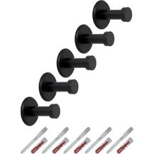 Bild für SO-TECH® Kleiderhaken Garderobenhaken TALEA Edelstahl massiv inkl. Montagematerial, (5-St)