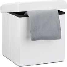 Bild für Faltbarer Sitzhocker Kunstleder