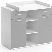 Bild für Wickelkommode Leonie Grau 113 x 109 cm Vicco