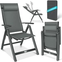 Bild für KESSER® Gartenstuhl Hochlehner mit Armlehnen 