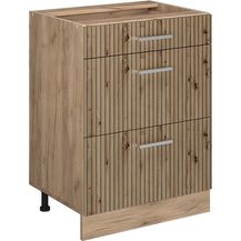 Bild für Küchenunterschrank R-Line Artisan-Eiche 60 cm mit Schubladen