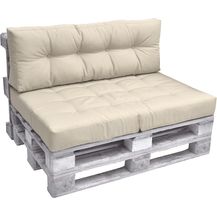 Bild für Beautissu Palettenkissen Rückenkissen ECO Elements Natur