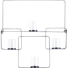 Bild für Wandkerzenhalter PALAWAN Metall 65 cm Schwarz