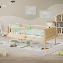Bild für ML-DESIGN Kinderbett Bodenbett Juniorbett inkl. Lattenrost Einzelbett für Kinder Jugendbett