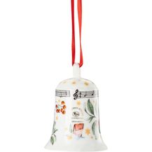 Bild für Hutschenreuther Baumbehang Sammelserie 2025 Alle Jahre wieder Porzellanglocke