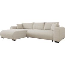 Bild für Ecksofa Merkos Cord (Farbe: Poso 100)