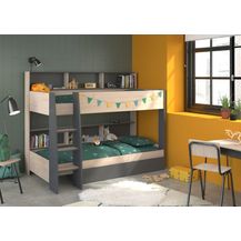 Bild für Etagenbett TAM TAM 31 EICHE JACKSON-GRAU