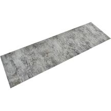 Bild für vidaXL Küchenteppich Waschbar Beton 60x180 cm Samt 136571