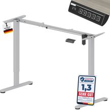 Bild für ALBATROS UP30 Silber Gestell für Schreibtisch Höhenverstellbar Elektrisch mit Motor