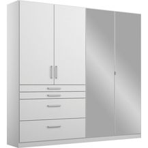 Bild für rauch Drehtürenschrank Kleiderschrank Schrank Garderobe Garderobenschrank Topseller HOMBURG mit Spiegel