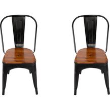 Bild für SAM 2er Set Metallstuhl Lina