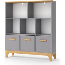 Bild für Kinderregal Malia Grau 98.4 x 113.4 cm Vitalispa