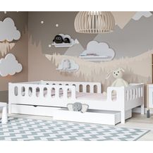 Bild für CADANI LARS Kinderbett Jugendbett 200x90 cm Weiß